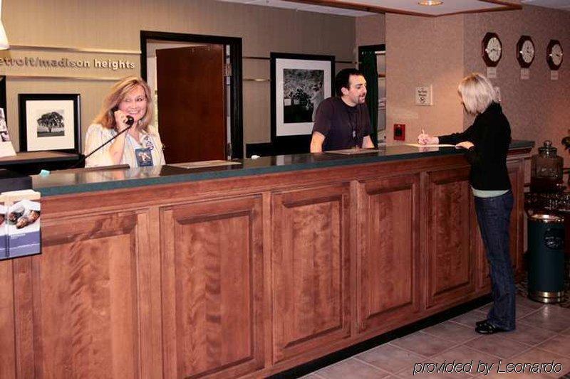 Hampton Inn Detroit Madison Heights South Troy מראה פנימי תמונה